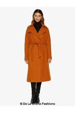 Outerwear^De La Creme Fashions Diana Wrap Around Duster Coat