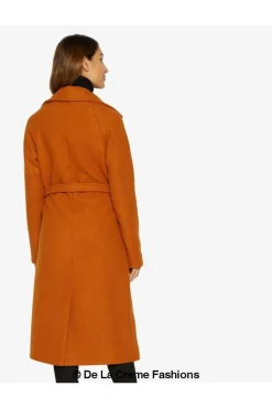 Outerwear^De La Creme Fashions Diana Wrap Around Duster Coat