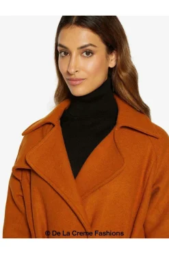 Outerwear^De La Creme Fashions Diana Wrap Around Duster Coat