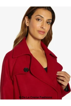 Outerwear^De La Creme Fashions Diana Wrap Around Duster Coat