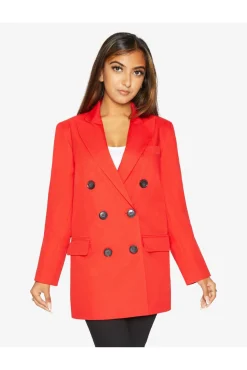 Outerwear^De La Creme Fashions Jenna Double Breasted Blazer