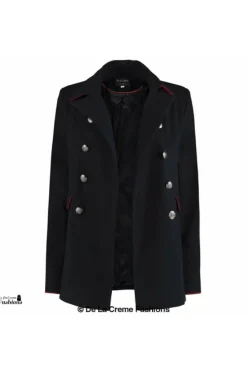 Outerwear^De La Creme Fashions Military Style Pea Coat