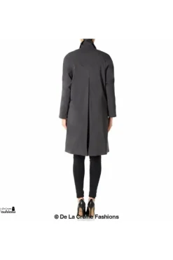 Outerwear^De La Creme Fashions Oversized Knee Length Swing Coat