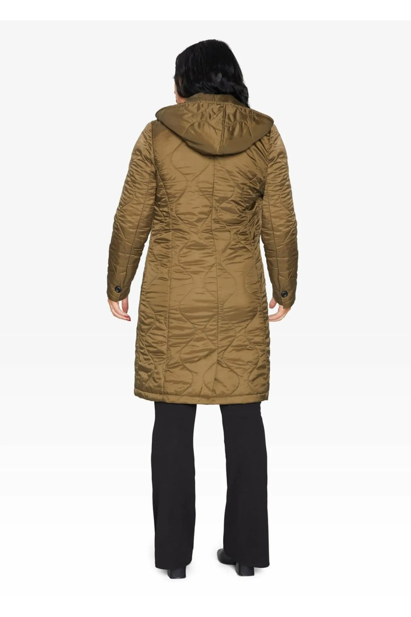 Outerwear^De La Creme Fashions Padded Quilted Down Hooded Jacket