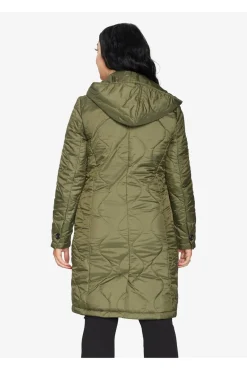 Outerwear^De La Creme Fashions Padded Quilted Down Hooded Jacket