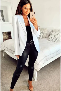Outerwear^De La Creme Fashions Patch Pocket Tailored Fit Blazer