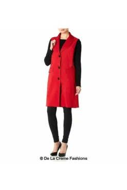 Outerwear^De La Creme Fashions Spring Summer Hip Length Blazer Coat