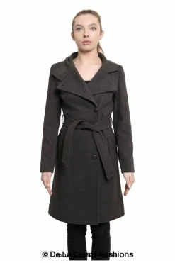 Outerwear^De La Creme Fashions Women Hip Length Keep It Simple Coat