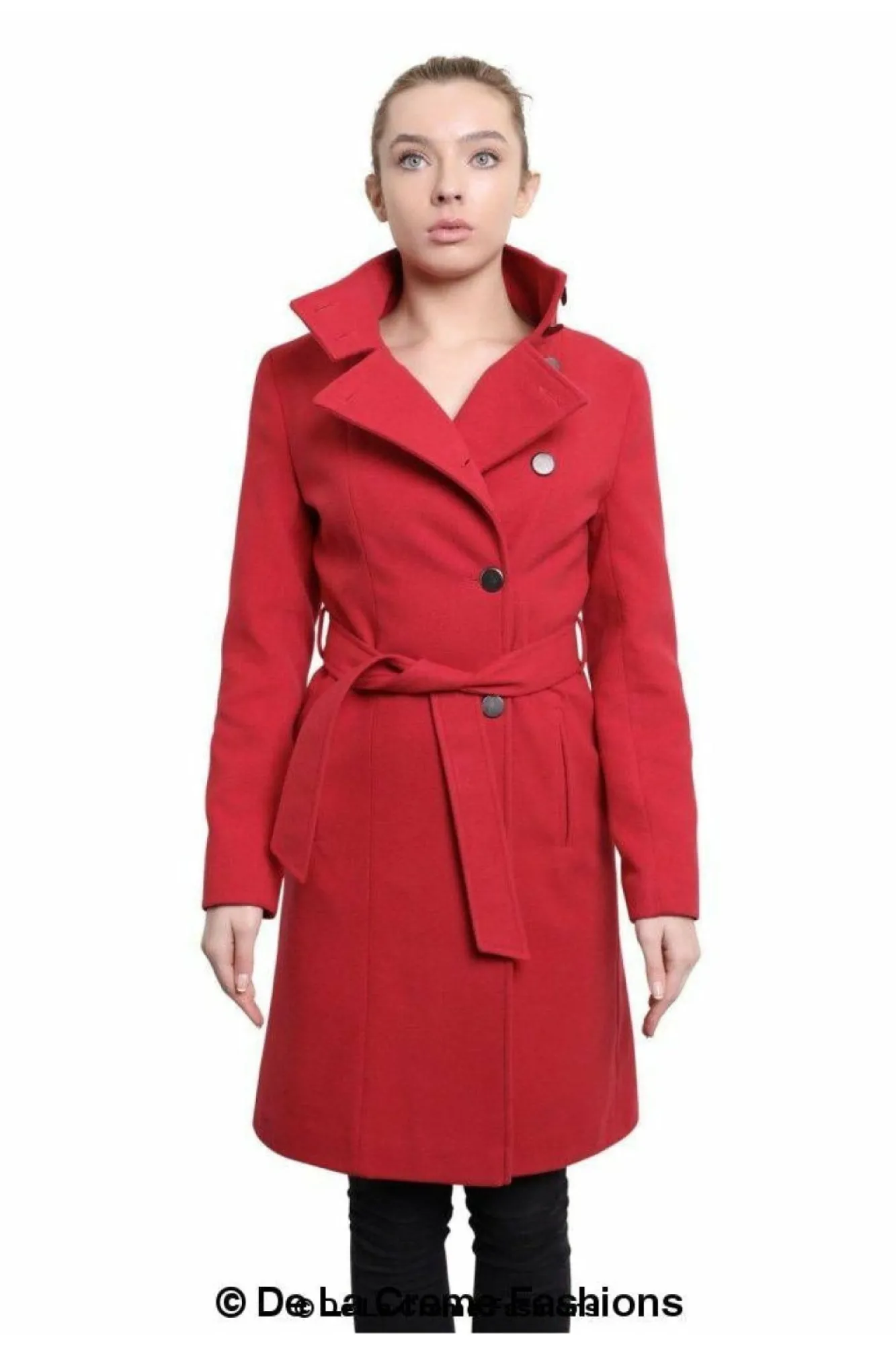 Outerwear^De La Creme Fashions Women Hip Length Keep It Simple Coat