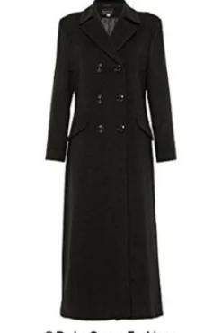 Outerwear^De La Creme Fashions Wool Blend Double Breasted Long Coat