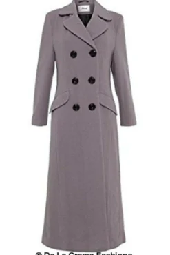 Outerwear^De La Creme Fashions Wool Blend Double Breasted Long Coat