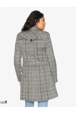 Outerwear^De La Creme Fashions Wool Blend Double Breast Military Coat