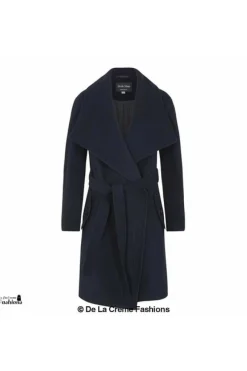 Outerwear^De La Creme Fashions Wool Blend Large Lapel Duster Coat