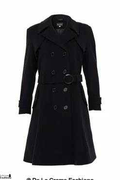 Outerwear^De La Creme Fashions Wool Blend Double Breasted Coat
