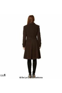 Outerwear^De La Creme Fashions Wool Blend Double Breasted Coat