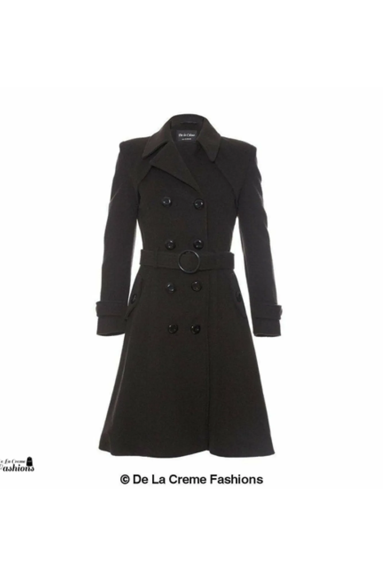 Outerwear^De La Creme Fashions Wool Blend Double Breasted Coat