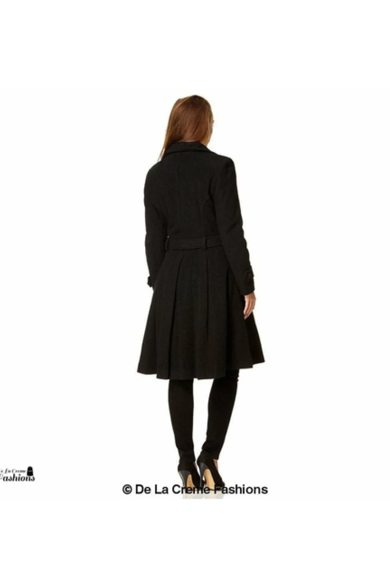 Outerwear^De La Creme Fashions Wool Blend Double Breasted Coat
