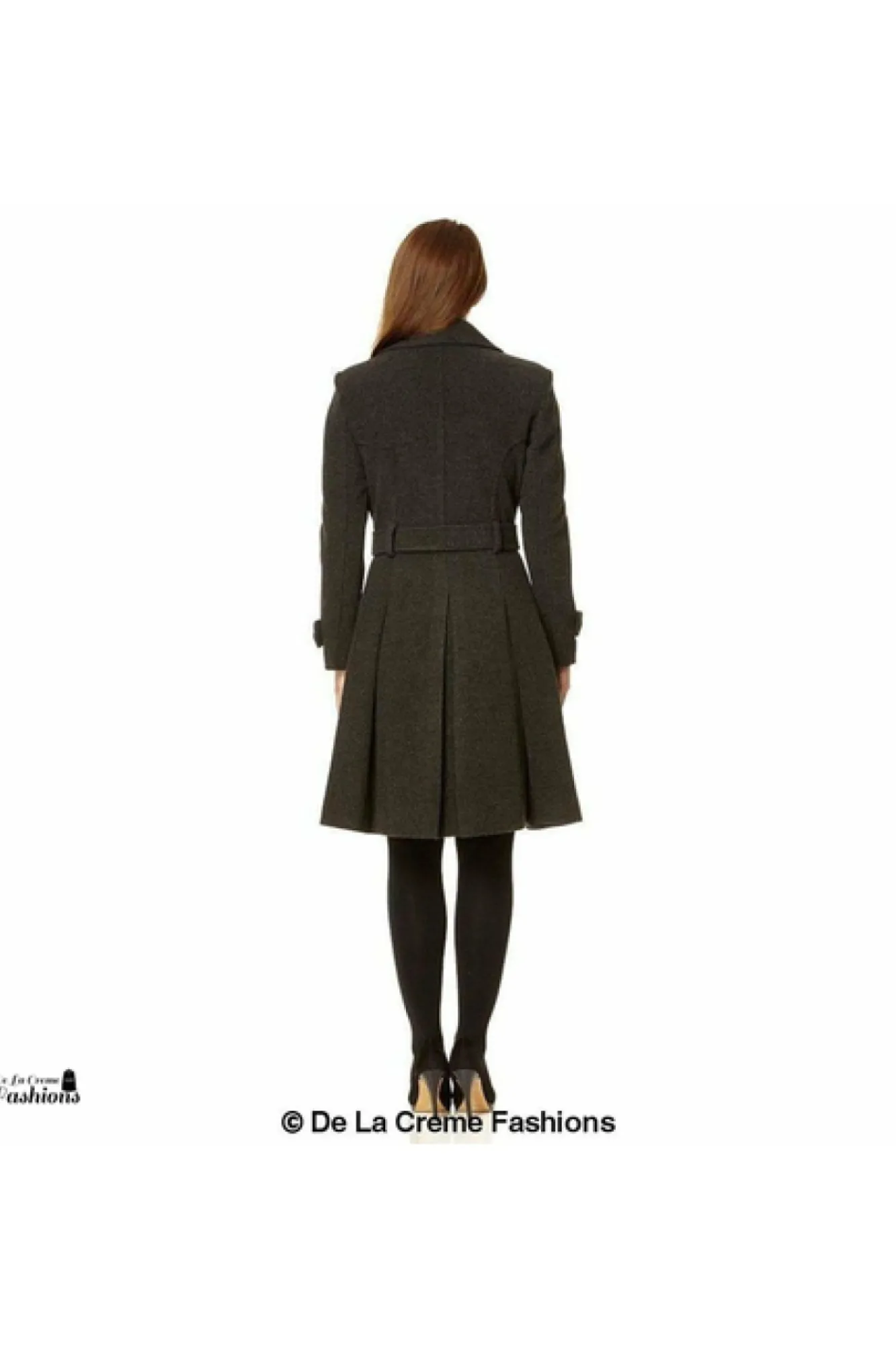 Outerwear^De La Creme Fashions Wool Blend Double Breasted Coat
