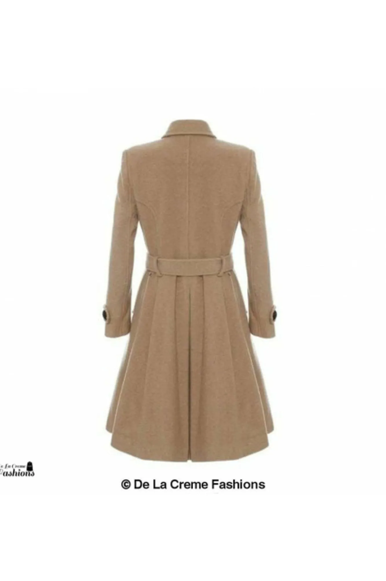 Outerwear^De La Creme Fashions Wool Blend Double Breasted Coat