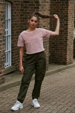 Trousers^Double Second Cargo Trousers Khaki