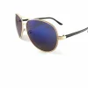 Sunglasses^East Village 'Jagger' Aviator In Light Black Gold