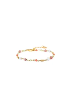 Jewellery^Elka London Alexa Looped Bead Bracelet Gold