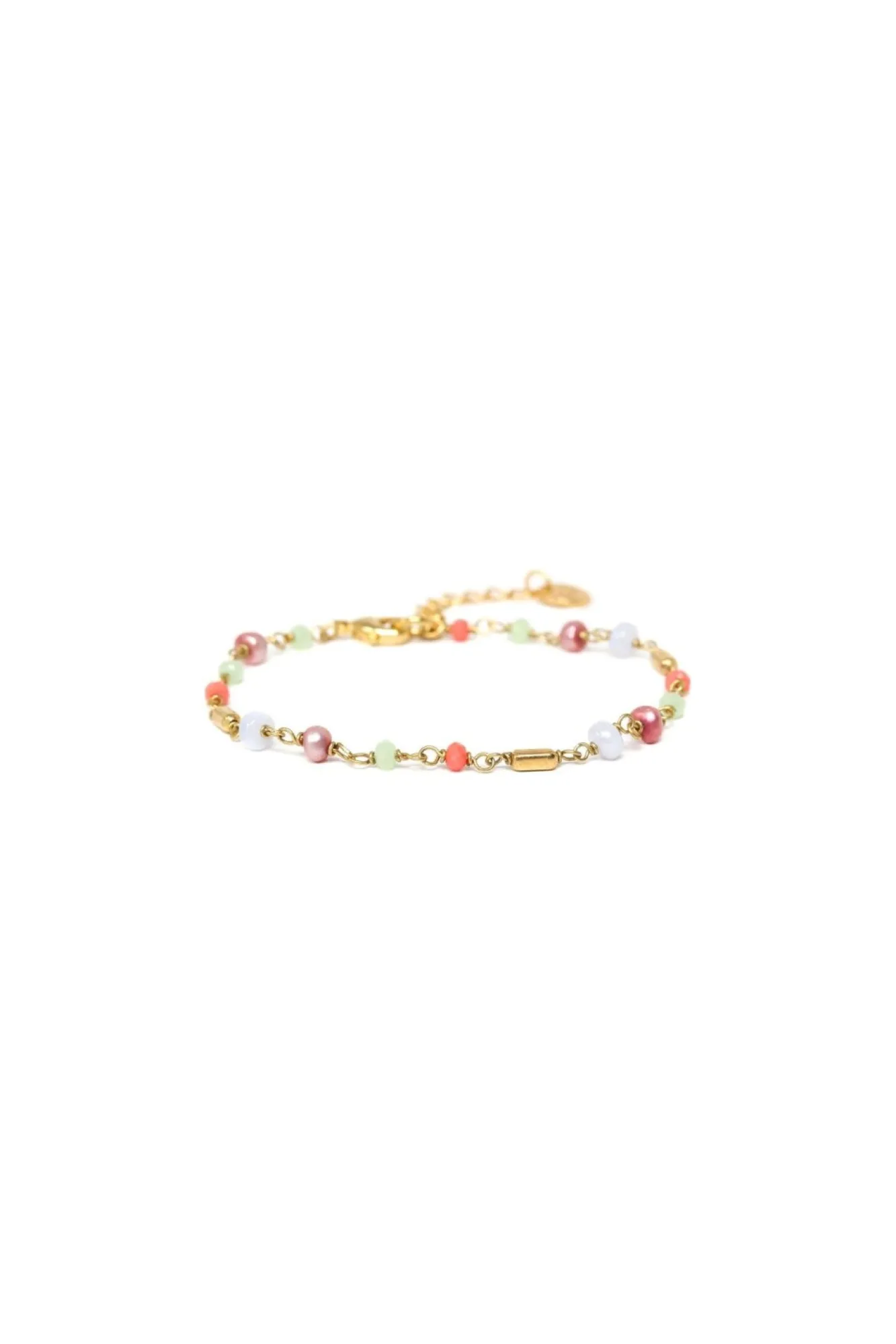 Jewellery^Elka London Alexa Looped Bead Bracelet Gold