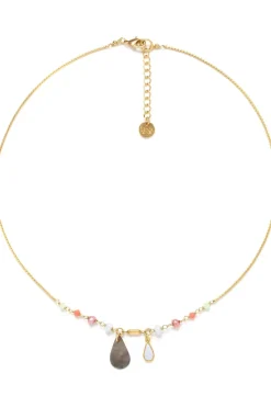 Jewellery^Elka London Alexa Short Necklace Gold