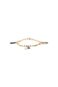 Jewellery^Elka London Alexa Stretch Bracelet With Drop Dangles Gold