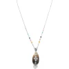 Jewellery^Elka London Dita Long Necklace With Pendant Silver