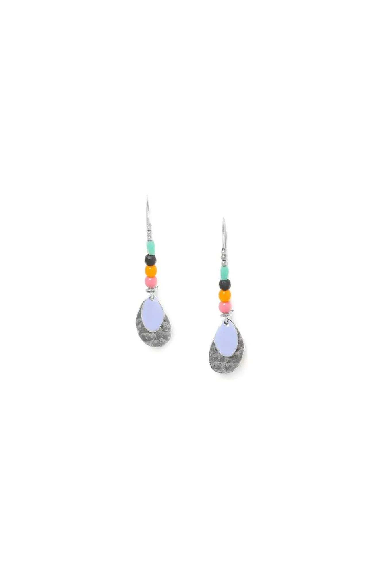 Jewellery^Elka London Dita Woven Beads On Medium Hooks Er Silver
