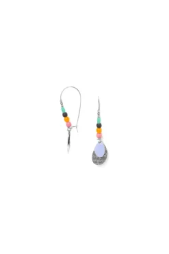 Jewellery^Elka London Dita Woven Beads On Medium Hooks Er Silver