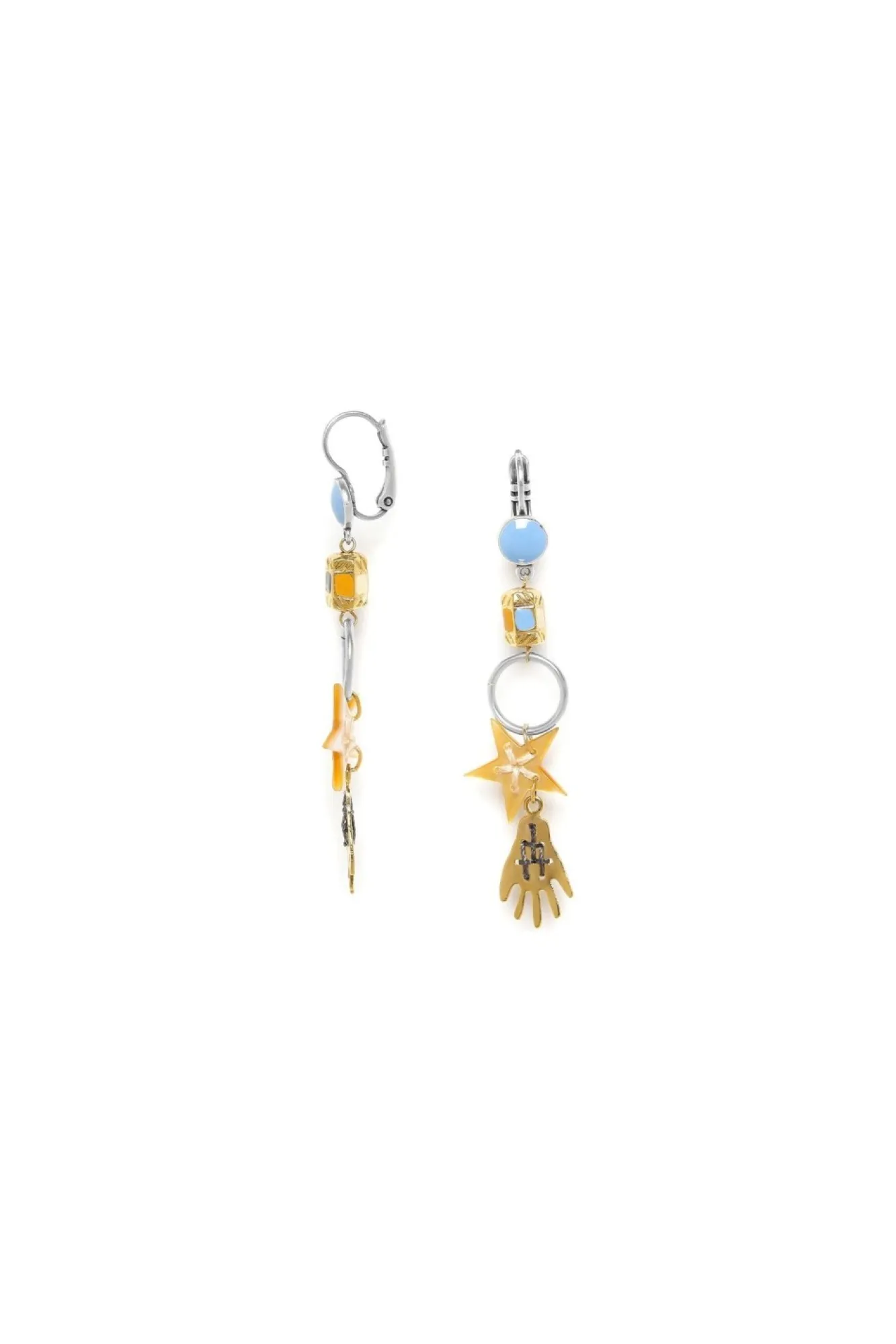 Jewellery^Elka London Justine Dangled French Hooks Gold