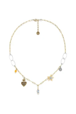 Jewellery^Elka London Justine Star Short Necklace Gold