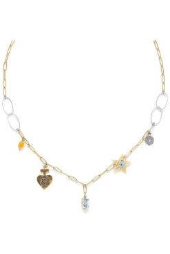 Jewellery^Elka London Justine Star Short Necklace Gold
