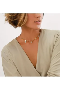 Jewellery^Elka London Justine Star Short Necklace Gold
