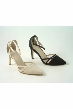 Mid Heels^Glitz Shoes Madden Sabatine Strap Dorsey Court Shoe