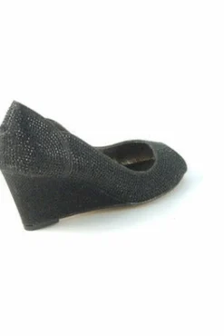 Mid Heels^Glitz Shoes Murcia Sabatine Glitter Wedges