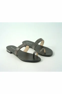 Sandals^Glitz Shoes Sabatine Eliza Diamante Toe Post Sandals