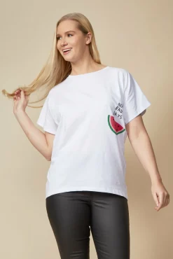 T-Shirts^Hoxton Gal Oversized Watermelon T-Shirt