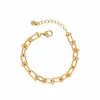 Jewellery^Last True Angel Links Bracelet In Gold