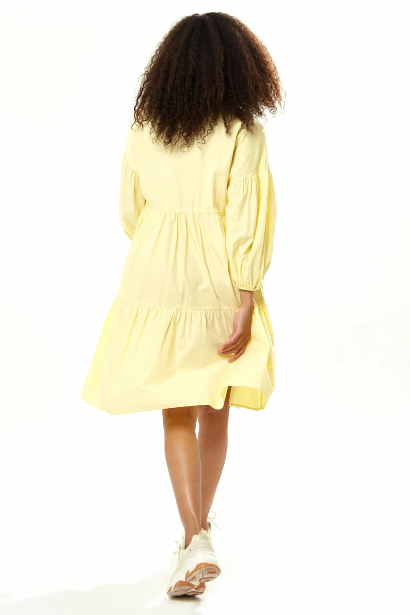 Mini Dresses^Liquorish Oversized Shirt Dress In Yellow