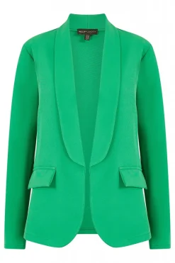 Outerwear^Mela London Ponte Blazer Green