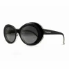 Sunglasses^RubyRocks Ladies 'Antigua' Oval Sunglasses In Black