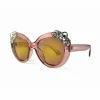 Sunglasses^RubyRocks Ladies 'Dubai' Crystal Pink