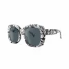 Sunglasses^RubyRocks Oversized 'Monsterrat' Square In Marble