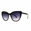 Sunglasses^RubyRocks 'Roseanne' Cateye Sunglasses In Tort Black