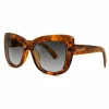 Sunglasses^RubyRocks Shell 'Cannes' Angled Cateye Tortoise