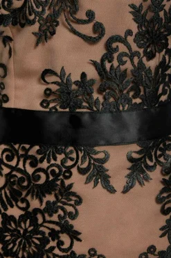 Midi Dresses^Saint A Katerina Black