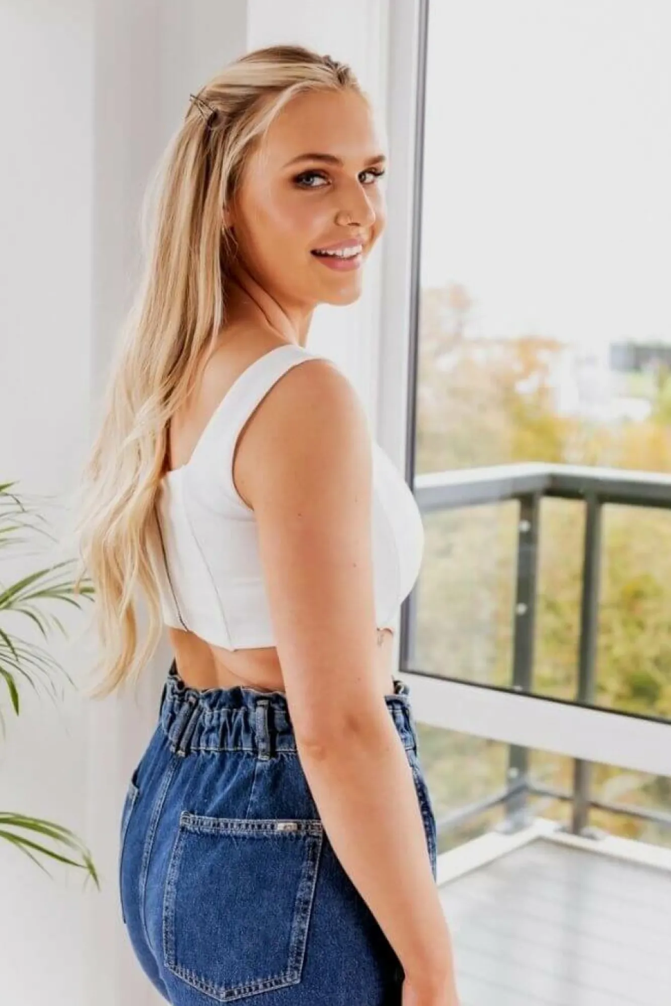 Crop Tops^SETSOFRAN London Corset Top White